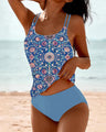 Laluna® | Summer Tankini with Print — view 2