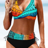 Eva - Cheerful Colourful Bikini — view 10