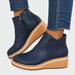 Orthopaedic Leather Ankle Boots — view 3