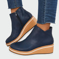 Orthopaedic Leather Ankle Boots — view 3