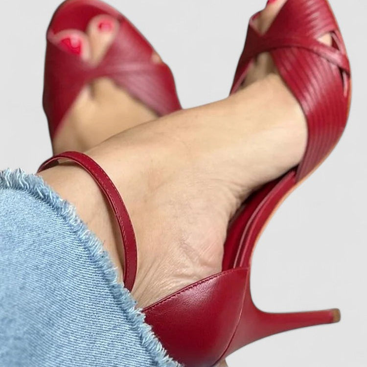 Fleur - Stiletto Heel Sandals — view 2