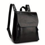 Violet – Vintage Backpack Handbag with Quilted Pattern — view 2