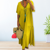 Maelis | Cotton and Linen Dress