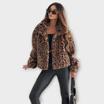 Piper - Leopard Print Coat — view 3