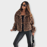 Piper - Leopard Print Coat — view 3