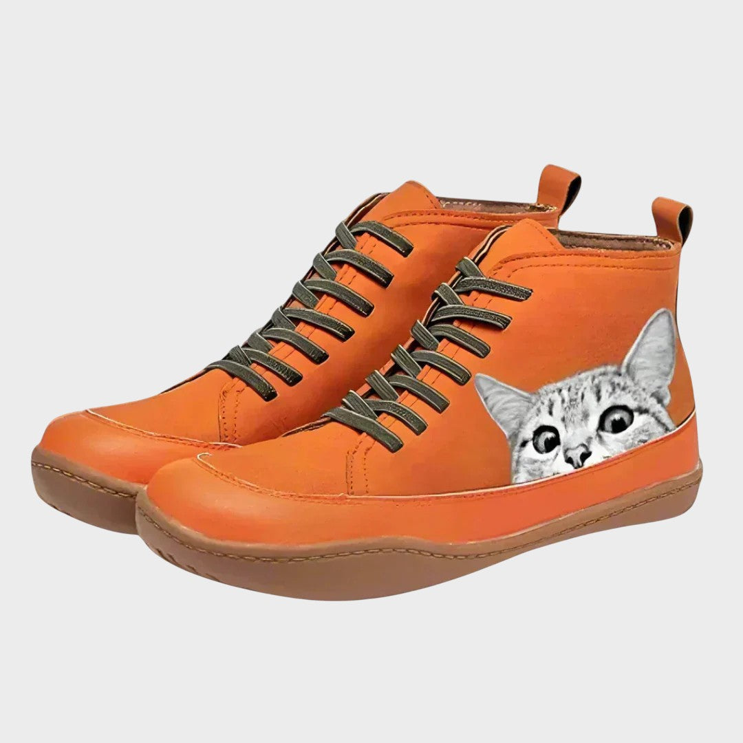 Kitty - Leather Boots for Cat Lovers — view 6