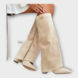 Tall Boots with Elegant Design — view 9
