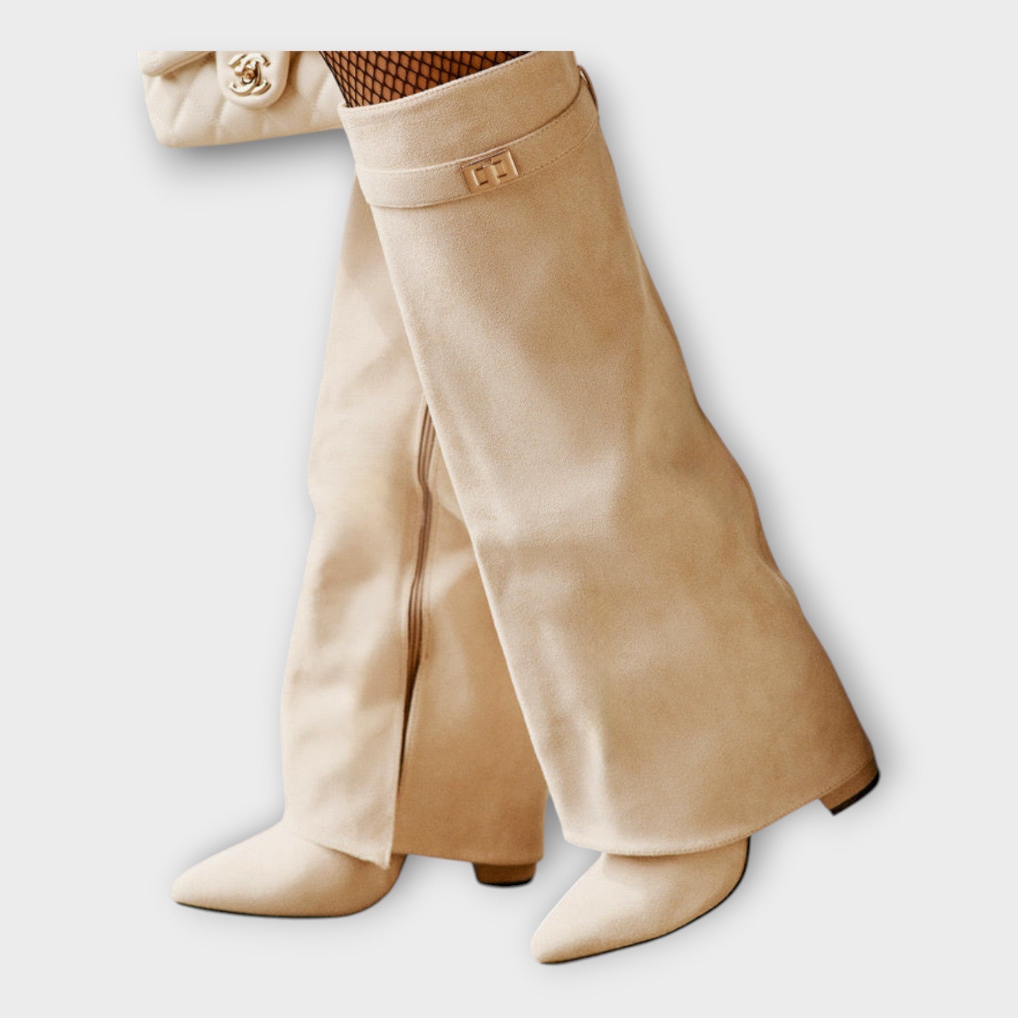 Tall Boots with Elegant Design — view 11