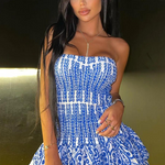 Cerys - Mini Dress with Ruffles — view 2