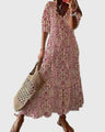 Amalia | Boho Vintage Maxi Dress for Summer — view 4