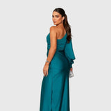 Melyssa | Elegant and Fluid Maxi Evening Dress — view 10