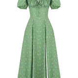 Aviana - Bloom Puff Sleeve Dress — view 7