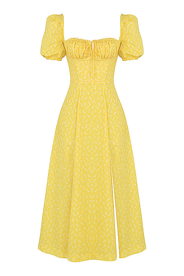 Aviana - Bloom Puff Sleeve Dress — view 14