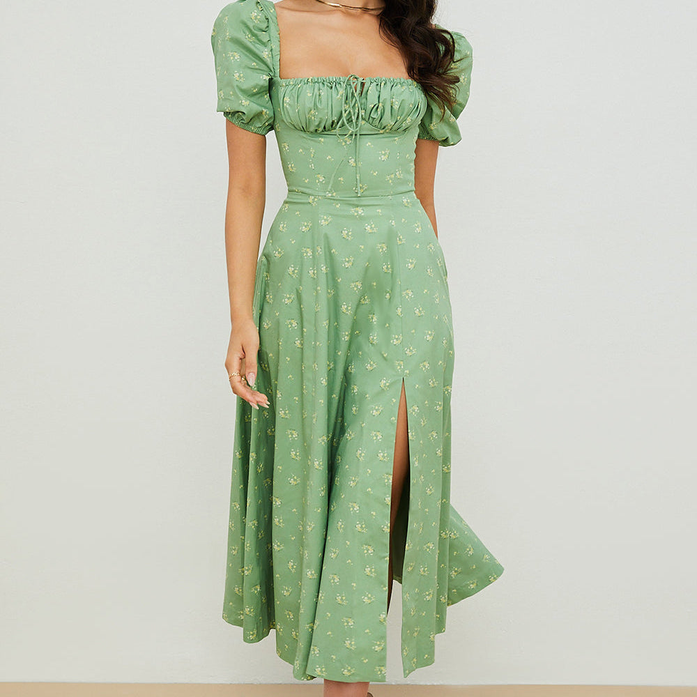 Aviana - Bloom Puff Sleeve Dress