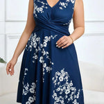 Danica - Floral Print Wrap Dress — view 6