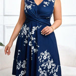 Danica - Floral Print Wrap Dress — view 4