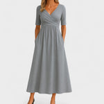 IDA | ELEGANT MIDI DRESS — view 4