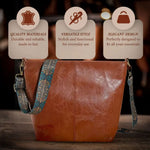 Greta – Vintage Leather Shoulder Bag — view 4