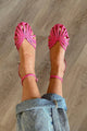 Victoria – Decorated Gold Sandals — view 3