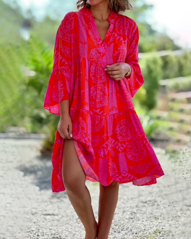 Joyce - Elegant Boho-Chic Dress — view 2