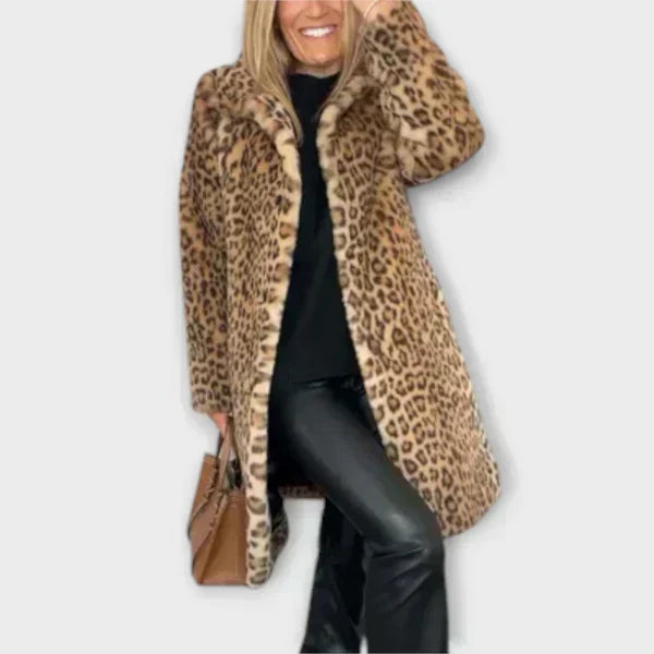 Ripeka - Leopard Print Coat