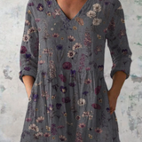 Kira | Long Blouse with Bold Print — view 2