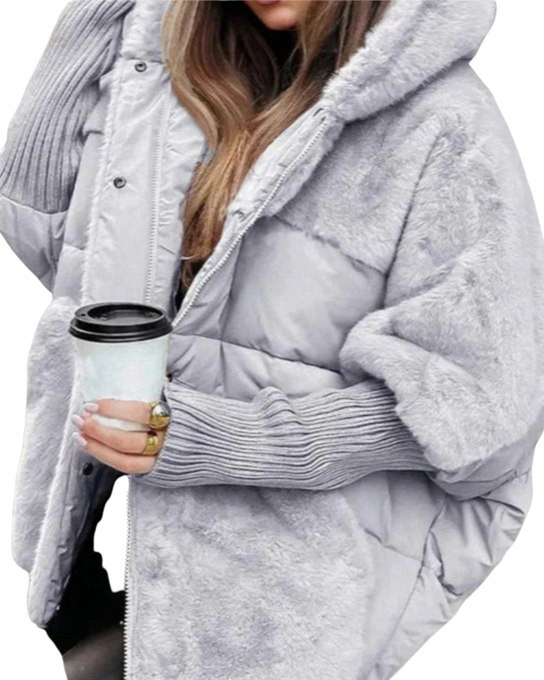 Tia - Padded Hooded Coat — view 6