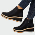 Orthopaedic Leather Ankle Boots