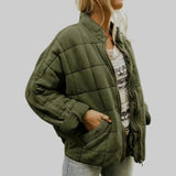 Josie™ | Elegant Oversized Quilted Jacket — view 3