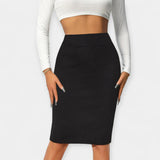 High-Waisted Office Skirt — view 4