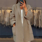 Teresa - Knit Cardigan with Pockets — view 2