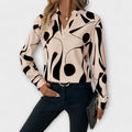 Katherine - Elegant Long-Sleeve Blouse — view 4