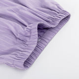 Purple - Set with Buttons and Lightweight Shorts — view 9