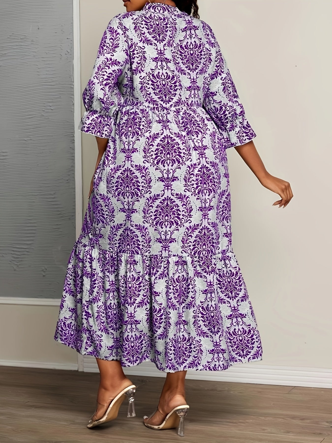 Molly - Boho Mosaic Dress — view 9
