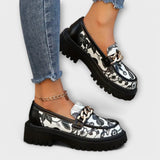 Sandra - Stylish Classic Retro Loafers — view 2