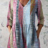 Noa | Long Blouse with Bold Print