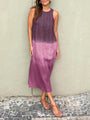 Heather - Casual Gradient Dress — view 8