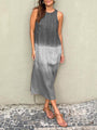 Heather - Casual Gradient Dress — view 3