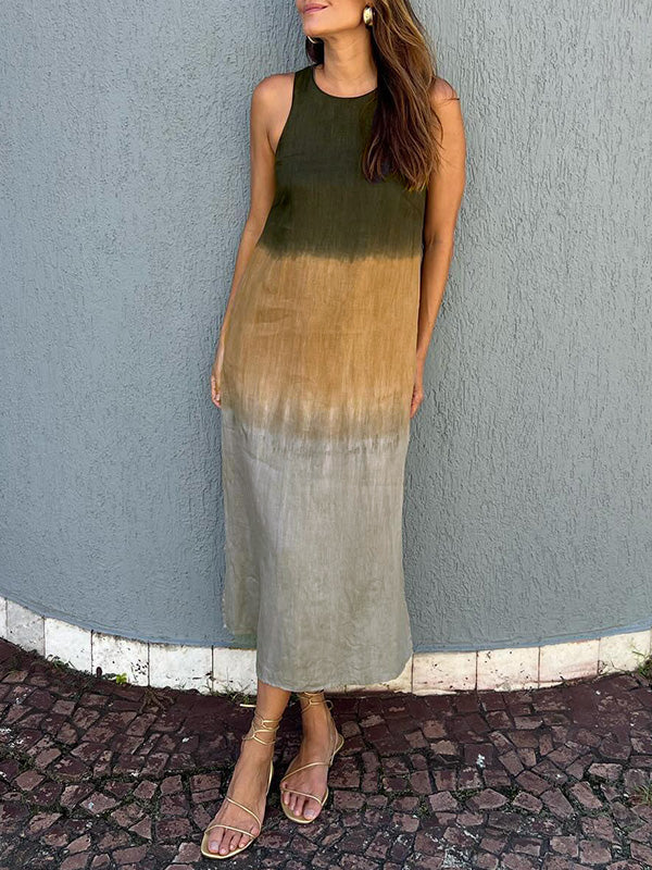 Heather - Casual Gradient Dress — view 4
