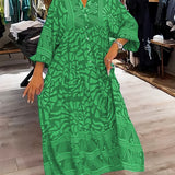 Carmilla - Vibrant Printed Dress — view 4