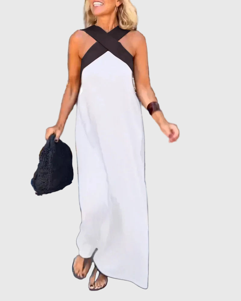 Elena | Elegant Maxi Dress — view 3