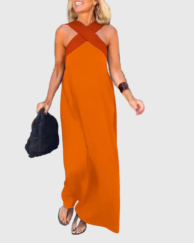 Elena | Elegant Maxi Dress — view 7