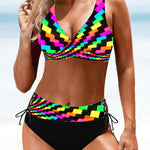 Eva - Cheerful Colourful Bikini — view 11