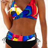 Eva - Cheerful Colourful Bikini — view 9