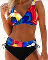 Eva - Cheerful Colourful Bikini — view 9