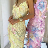 Cassidy - Charming Dress with Ruffles