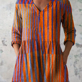 Elowen | Long Blouse with Expressive Print