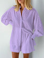 Elizabeth - Lightweight Set with Shirt and Shorts — view 2