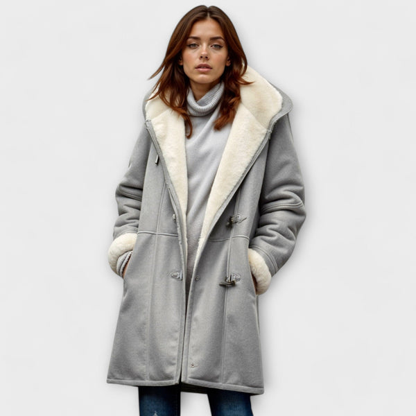 Marnie - Cosy Fur-Trimmed Coat