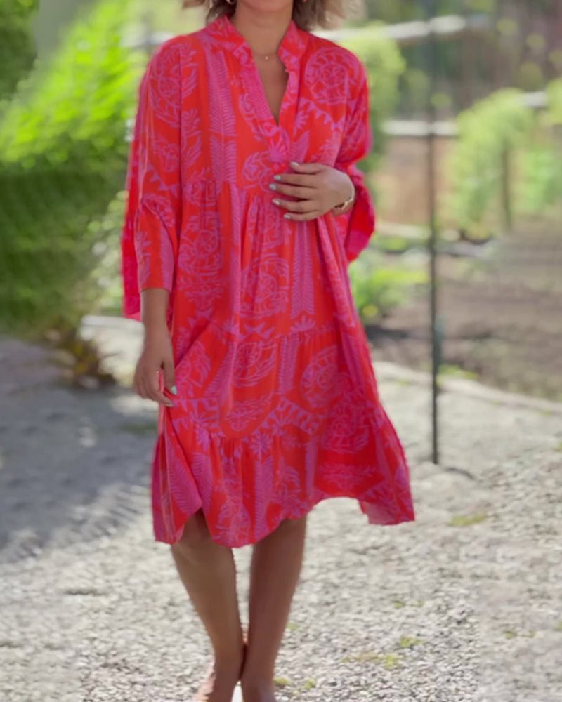 Joyce - Elegant Boho-Chic Dress — view 3